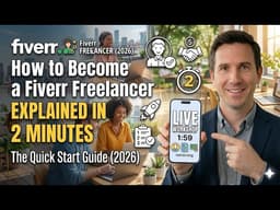 How to Become a Fiverr Freelancer Explained in 2 Minutes 2026