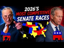 Ranking EVERY Senate Seat By How Likely It Is To Flip in 2026