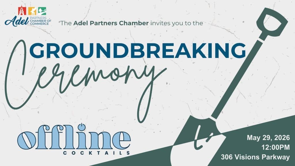 Adel Chamber to Host Groundbreaking Ceremony on Friday