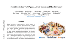 SpatialScout: Can VLM Agents Actively Explore and Map 3D Scenes?