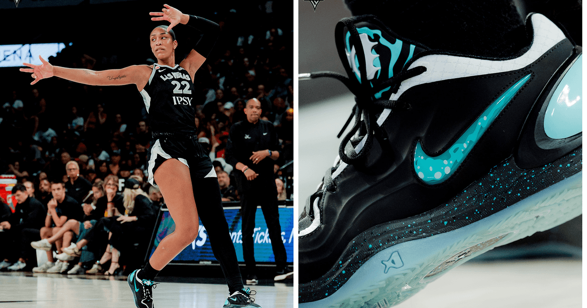 A'ja Wilson "Goes Ghost" With Danny Phantom-Inspired ...