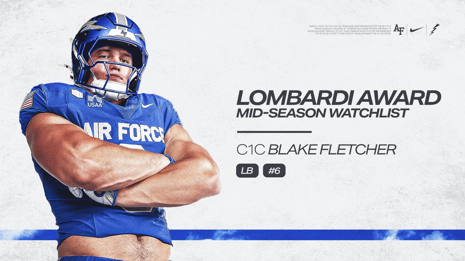 Blake Fletcher named to midseason Lombardi Award ...
