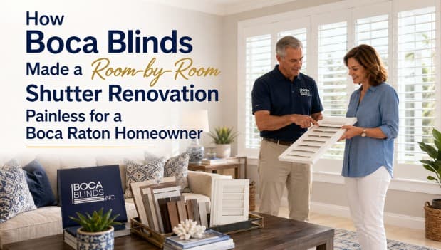 How Boca Blinds Made A Room-by-Room Shutter ...