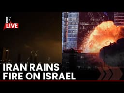 Iran Attacks Israel LIVE: Iranian Missiles Fly over Tel Aviv After Trump's Wartime Address