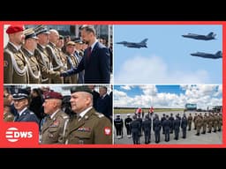 WATCH FULL CEREMONY: F-35 Lightning II Jets Fly Over Poland In Historic Military Debut | AC1F