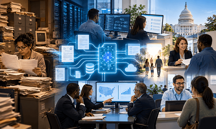 AI Is Starting to Rebuild Government From the Back Office Out