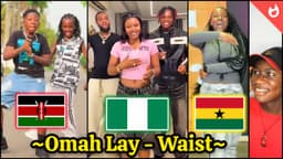 Omah Lay Viral Tiktok Dance Challenge 🔥~ Waist By Omah Lay | New Tiktok Dance Challenge