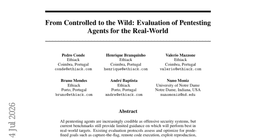 From Controlled to the Wild: Evaluation of Pentesting Agents for the Real-World