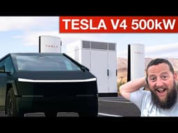 I Tested Tesla’s 500 kW V4 Supercharger…The Results Shocked Me!