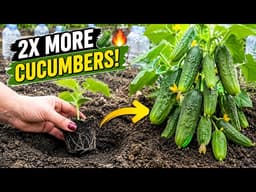 Most Gardeners Plant Cucumbers Wrong (Do This Instead)
