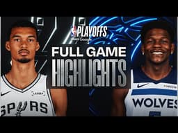 #2 SPURS at #6 TIMBERWOLVES | FULL GAME 6 HIGHLIGHTS | May 15, 2026