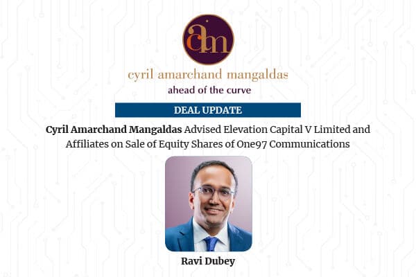 CAM Advised Elevation Capital on Paytm Block Sale