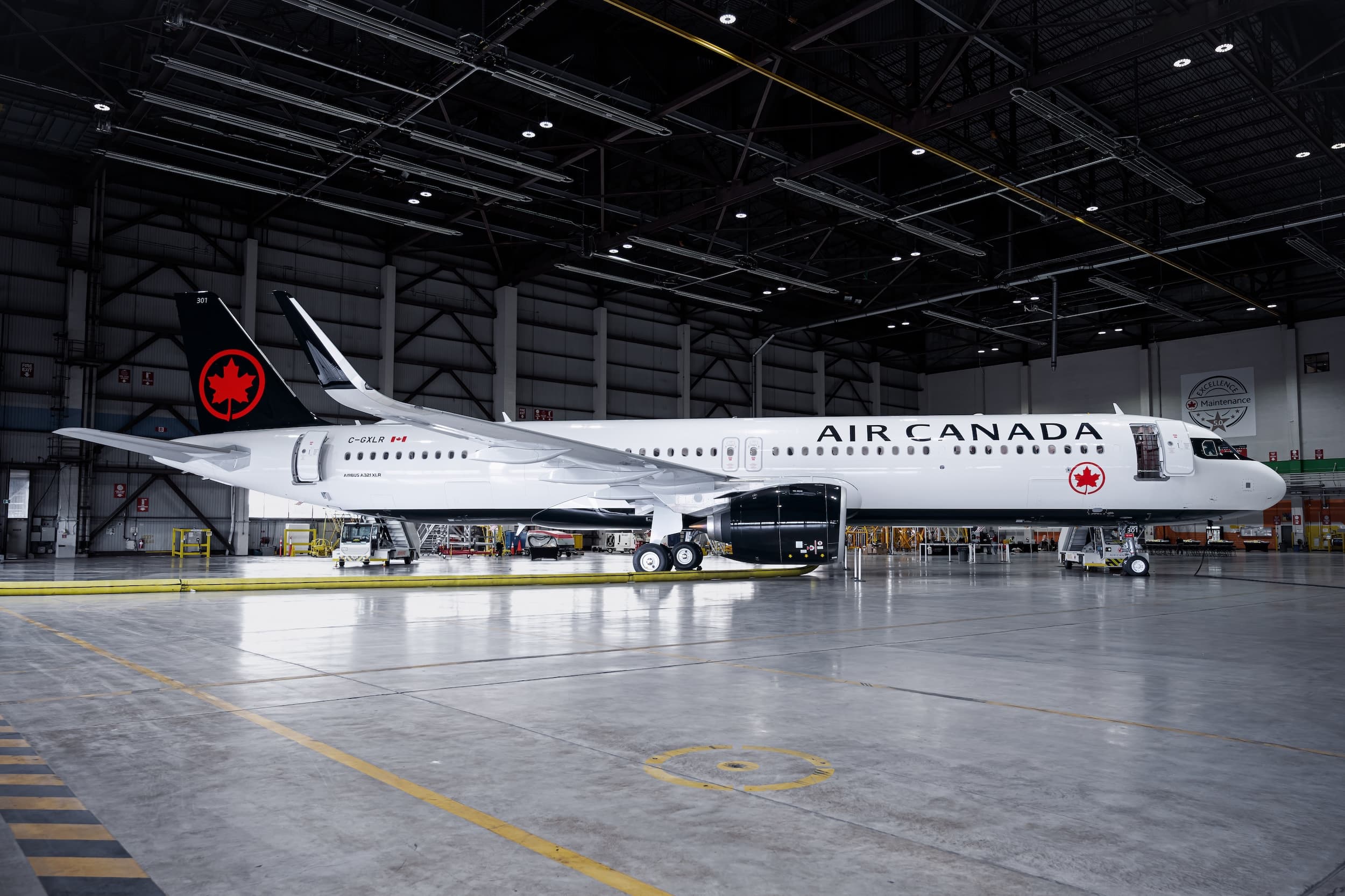 In Photos: First Look at Air Canada’s Airbus A321XLR at YVR