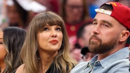 Taylor Swift and Travis Kelce Sat Courtside For Cavs-Knicks, But Didn’t Wear Their Playoff T-Shirts