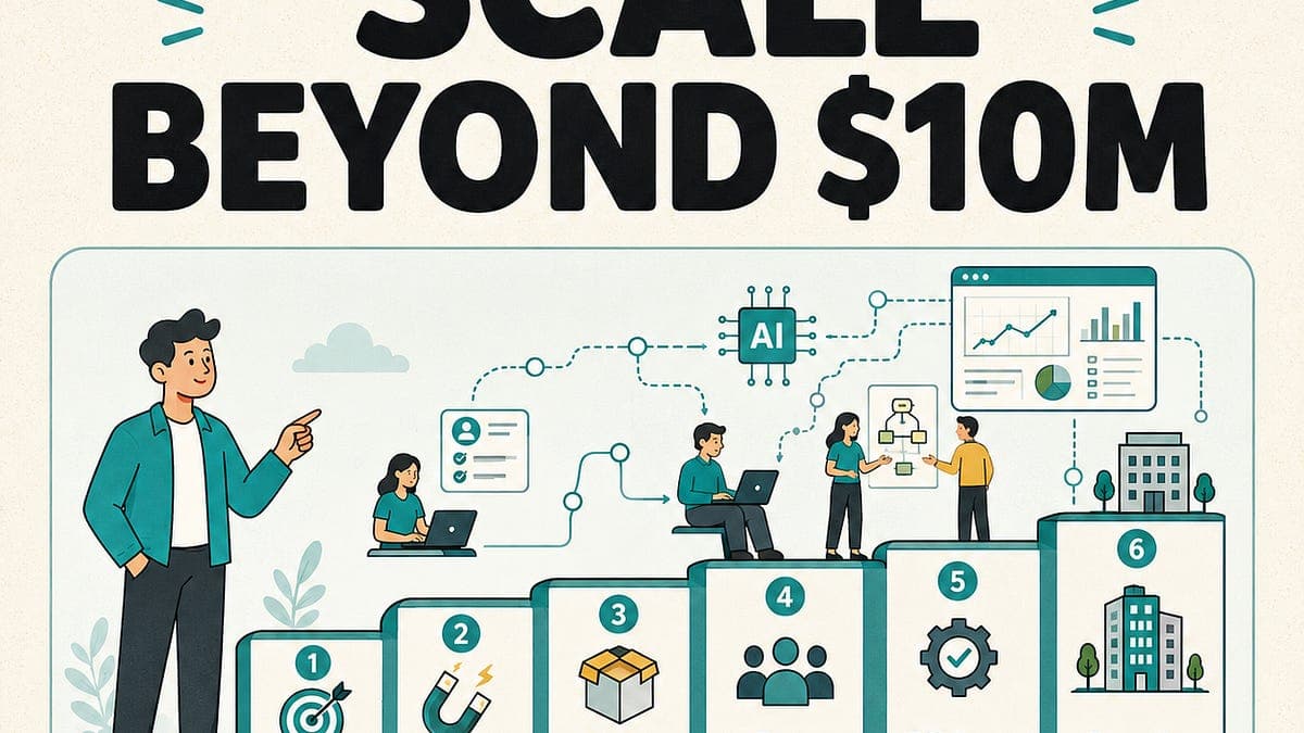 Cole Gordon's Guide to Scaling a Business to $100M