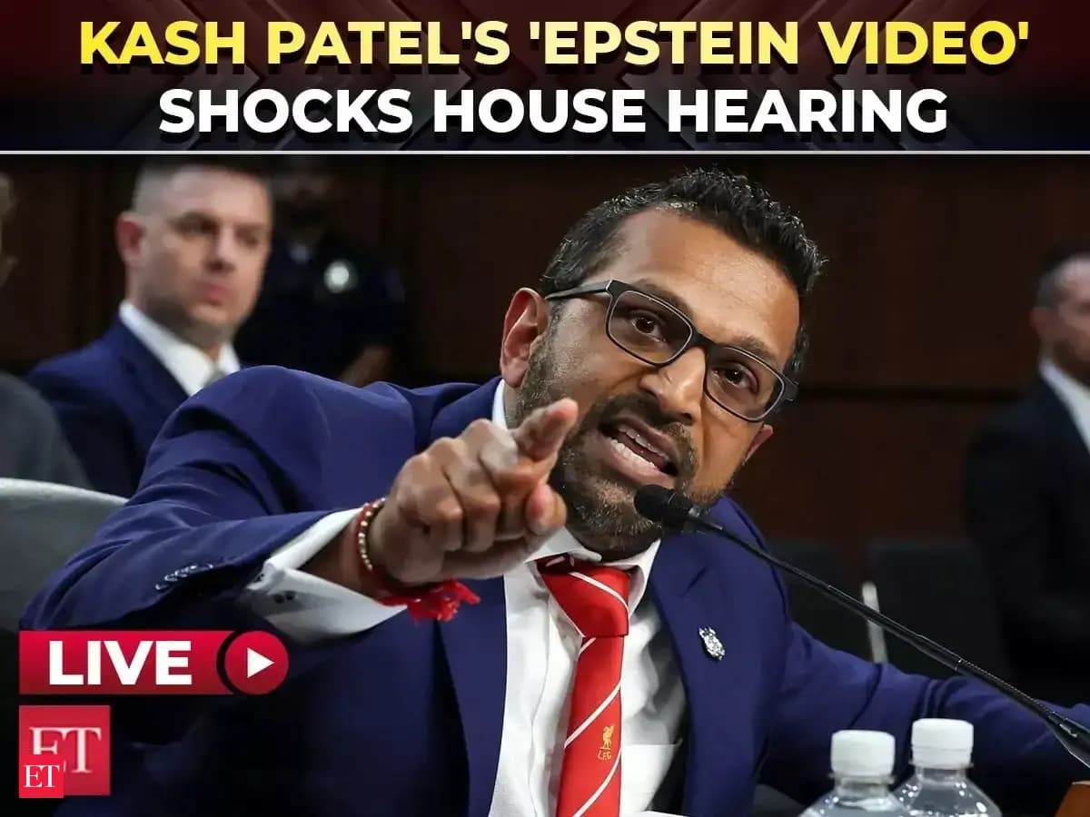 Kash Patel drops Epstein bombshell at explosive House hearing