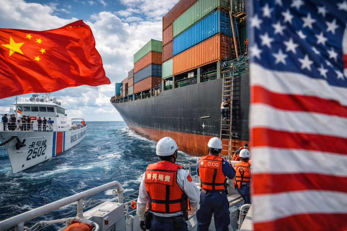 China could impose a quarantine on Taiwan without firing a shot, using the coast guard and inspections to force submission, blocking trade, raising insurance costs, and leaving the U.S. divided between reacting or accepting. - CPG Click Oil and Gas