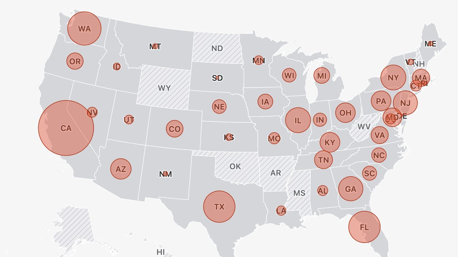 Job numbers are up, but see which companies are still cutting