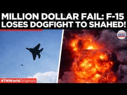 ON CAM: Iran's Shahed Drone Burns British Oil Facility While F-15 Overshoots in Erbil