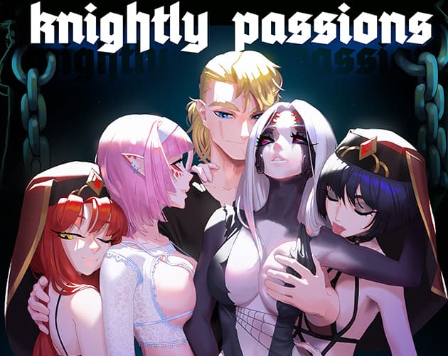 House Party cluster (itch.io) — anime-tagged NSFW social sims/VNs