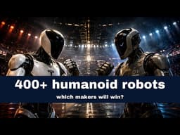 400+ humanoid robot companies. Who wins?