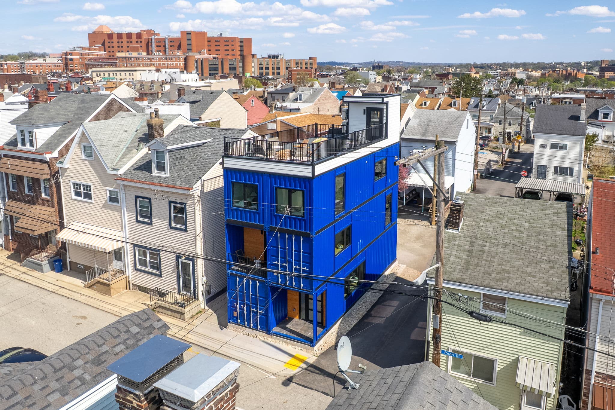 Pittsburgh Realtor® Develops and Lists Three-Story Container Home