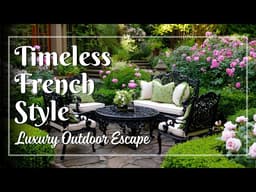 French Garden Backyard Secrets for Refined Serenity 🌿 Discover Opulent Touches You’ll Love