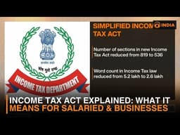 Income Tax Act Explained | What it means for Salaried & Businesses