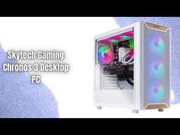 Skytech Gaming Chronos 3 Review | Ryzen 5 9600X + RTX 5070 Gaming PC Beast!