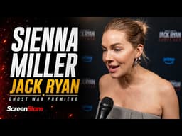 Sienna Miller Talks Tom Clancy’s Jack Ryan: Ghost War at the World Premiere | ScreenSlam