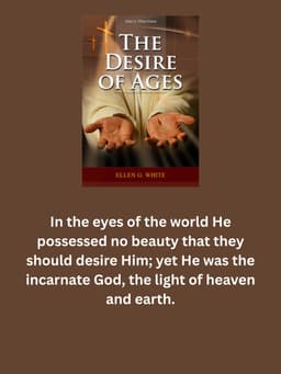 @3AngelsWatchman: Beyond the BIBLE

Read the prophetic book

The Desire of Ages

It will change your life and walk wit...
