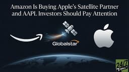 Apple Investors Face New Risk as Amazon Eyes Takeover of iPhone’s Satellite Partner