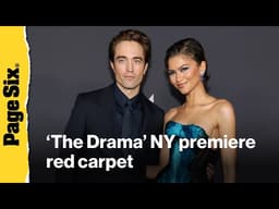 'The Drama' NY premiere red carpet: Zendaya, Robert Pattinson, Heidi Klum and more