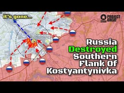 Collapse. Russia Destroyed Southern Flank Of Kostyantynivka. Encirclement Forming. Front Update.