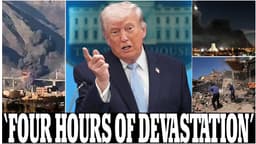 President Trump Threatens Four-Hour Obliteration of Iran Tomorrow Night with Every Bridge and Power Plant Destroyed