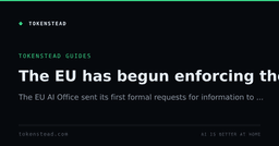 EU AI Act Enforcement Begins: The AI Office Starts Asking