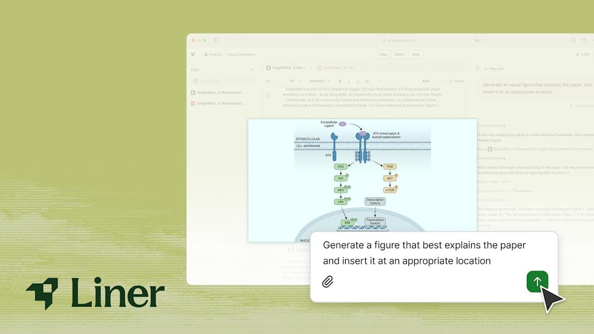 Liner launches Figure Generator on Liner Scholar, expanding AI-powered research from citation to visualization