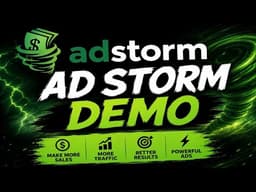 Beginners Can Create Pro Ads With This AI | Adstorm Demo 