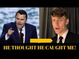 Charlie Kirk Gets Into A HEATED Debate When CHALLENGED On Bible Accuracy!