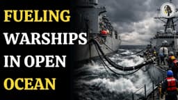 US Navy’s Secret Mid Ocean Fuel Supply Explained | WION Podcast
