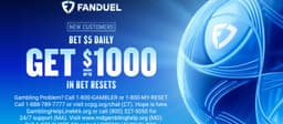 FanDuel Promo Code: $100 When You Bet $5 for 5 Days
