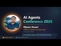 Building AI Agents in .NET with Azure AI Foundry | Rijwan Ansari