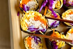 High-Protein, Low-Carb Kimbap