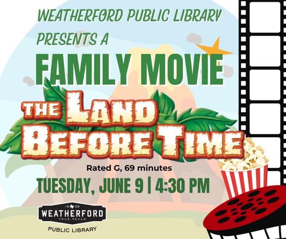📅 Free Family Movie: The Land Before Time on June 9