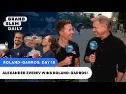 Zverev is FINALLY a GRAND SLAM CHAMPION and wins Roland-Garros! Grand Slam Daily