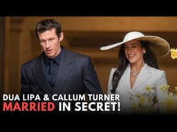 Dua Lipa & Callum Turner Just Got Married - Wedding Photos LEAKED