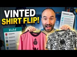 I Bought Football Shirts on Vinted to Flip… Profit or Loss?