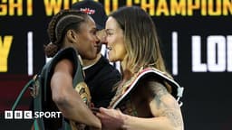 Dubois v Harper: Predictions from Claressa Shields, Mikaela Mayer and Natasha Jonas for world title fight - BBC Sport