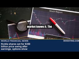 Nvidia Options Signal Historic $350B Post-Earnings Swing
