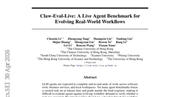 Claw-Eval-Live: A Live Agent Benchmark for Evolving Real-World Workflows